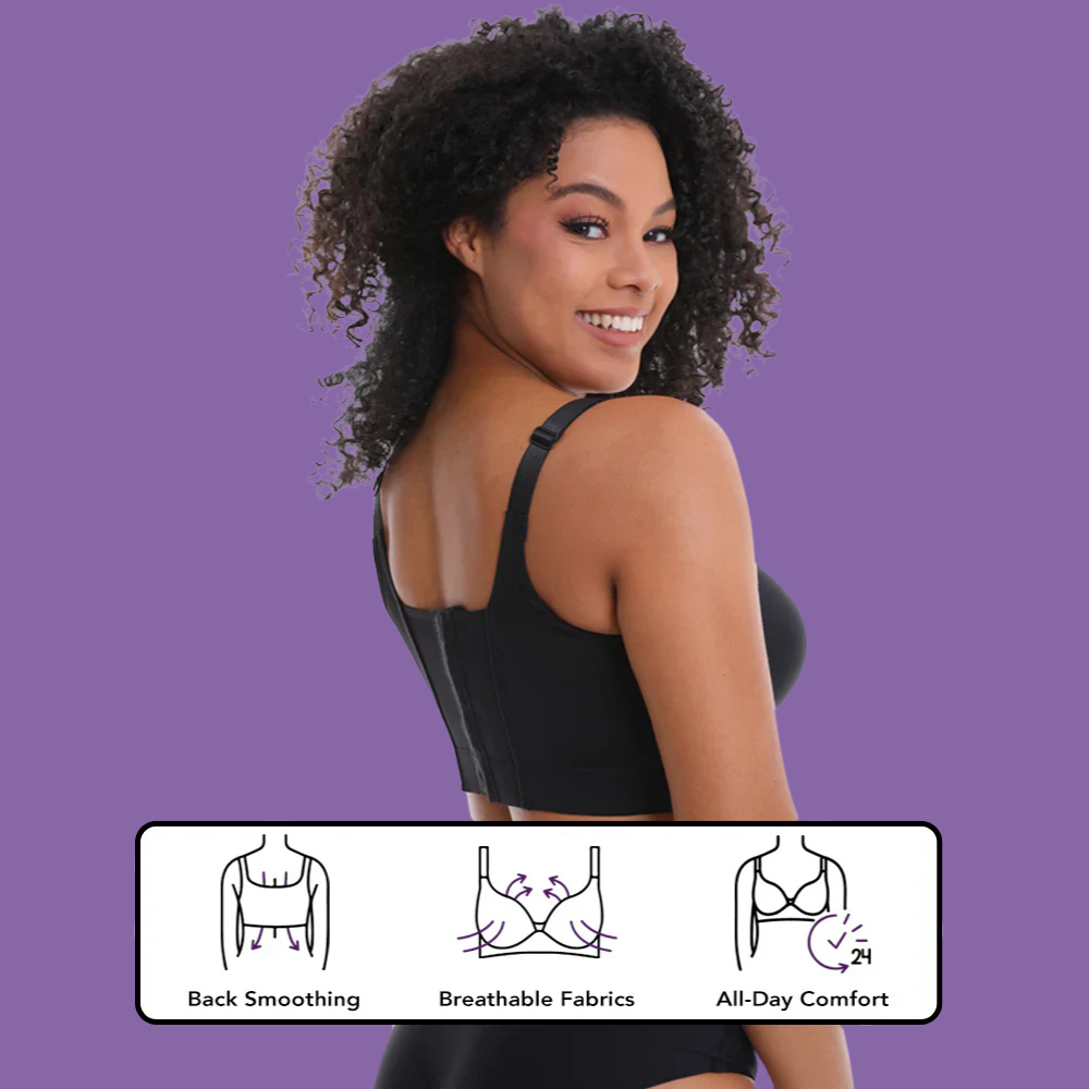 Back Smoothing Push Up Bra